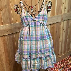 👗👗👗3 for 12$👗👗👗Wild Fable Plaid Sundress